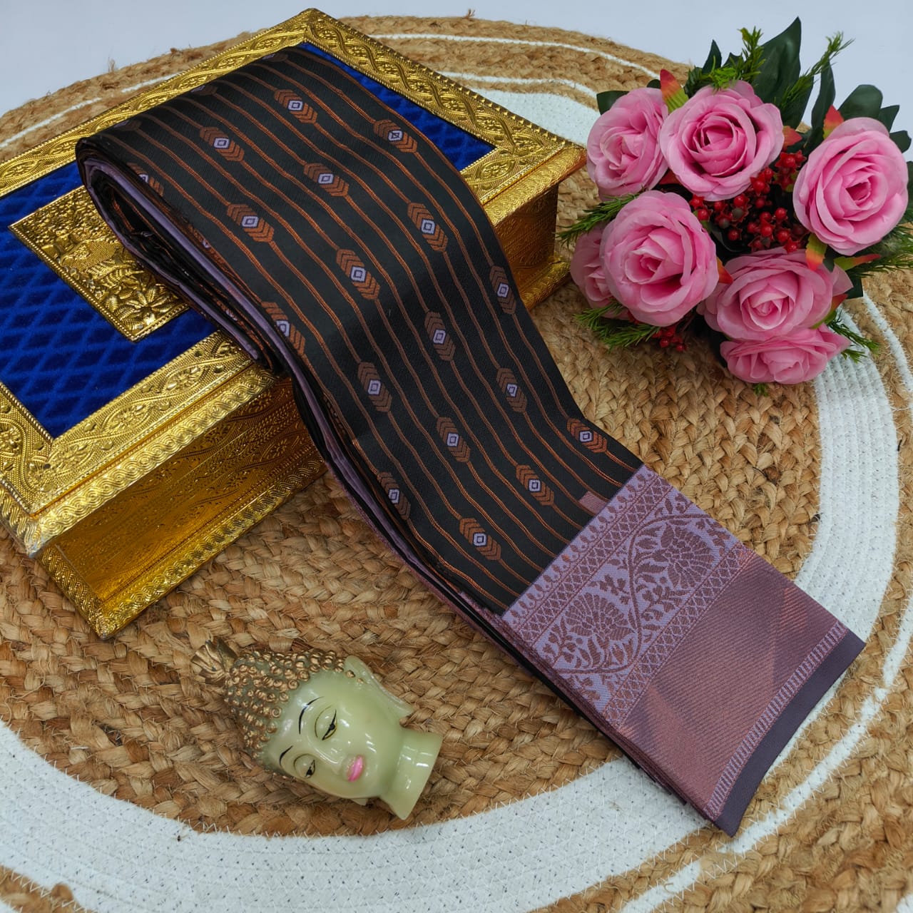 Tharagai Premium Vaira Oosi Soft Silk Saree | Lightweight Festive & Wedding Silk Saree